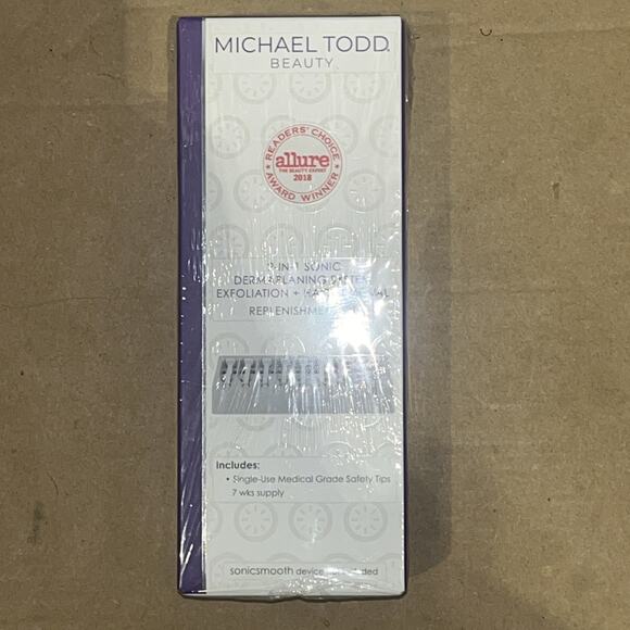 Michael Todd Other - Michael Todd Beauty 2-in-1 Sonic Dermaplaning At Home 8 Count Replenishment Kit